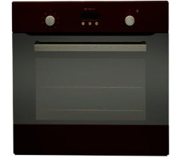 Hotpoint SD53ER Electric Oven - Red